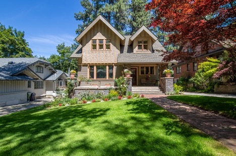 the exterior of a house