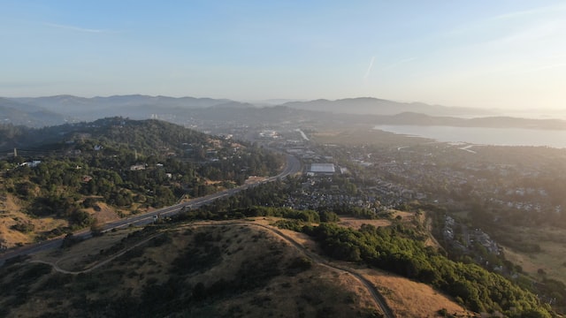 an aerial view of Mill Valley