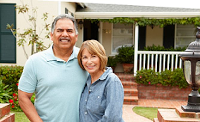 Happy Couple Purchase a Home