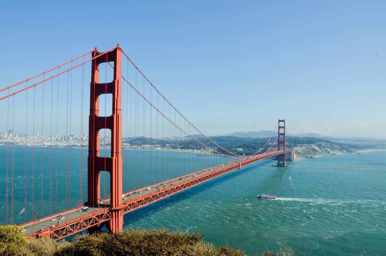 Golden Gate bridge.