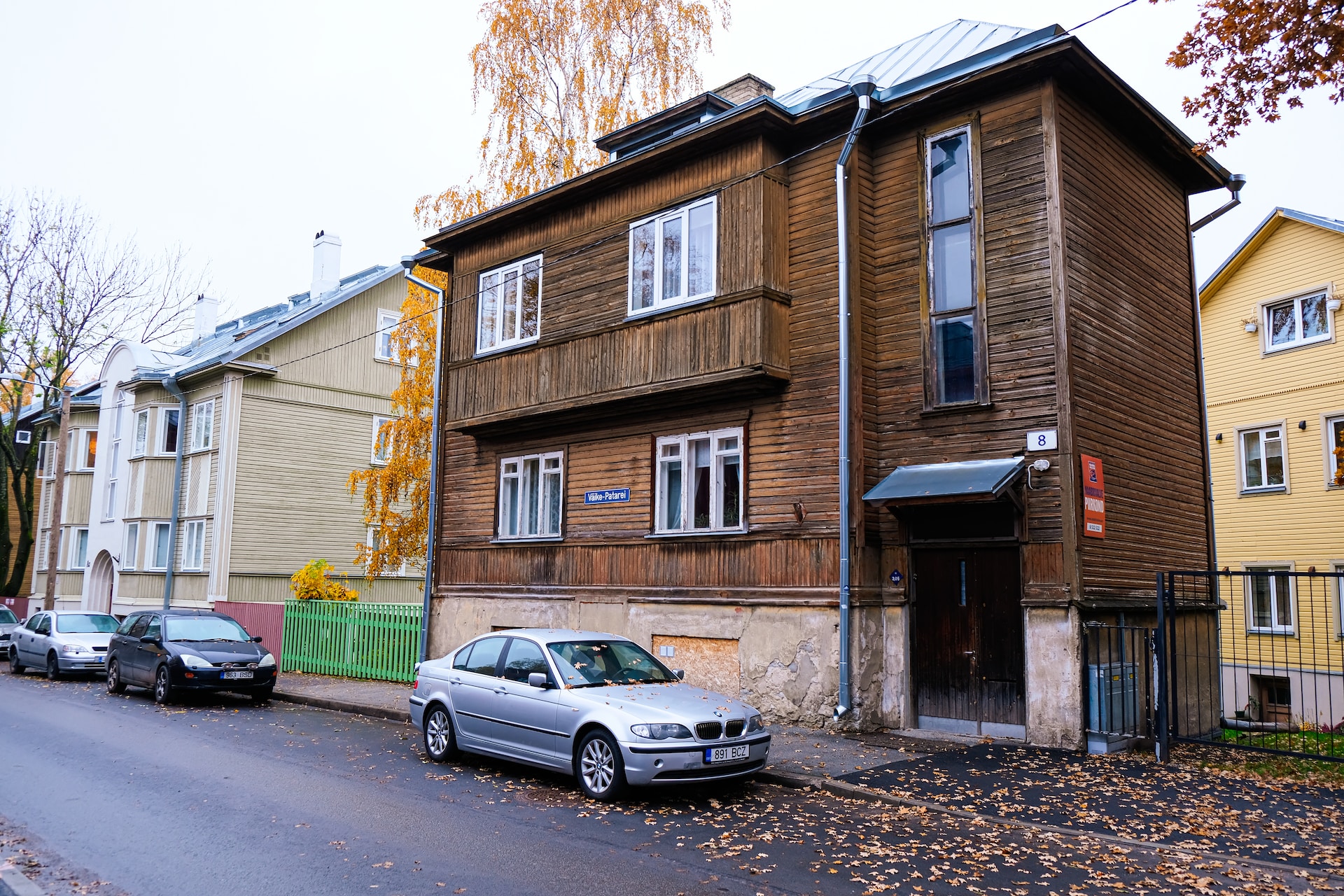 A run-down historical home